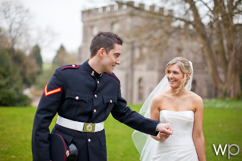 Military Wedding Clearwell Castle, Michelle & Paul