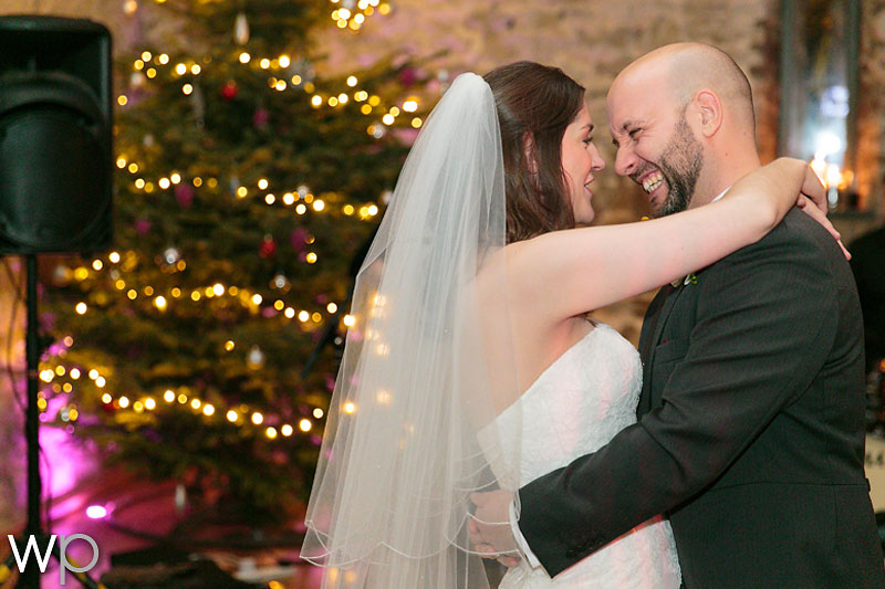 Christmas wedding Priston Mill – Charlotte and Ian